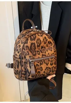 Rucsac dama, Luania GT3638, Animal print imagine