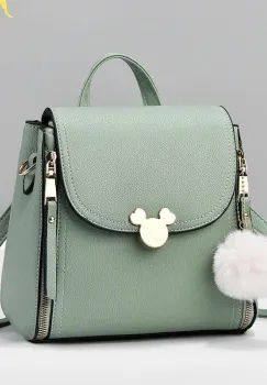 Rucsac dama, Mickey GT2941, Verde imagine
