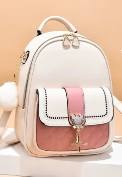 Rucsac dama, Minnie GT3623, Crem imagine