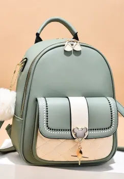 Rucsac dama, Minnie GT3624, Verde imagine