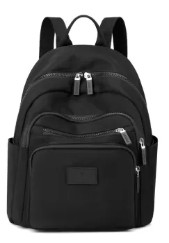 Rucsac dama Neli, GT1837, material textil, negru imagine