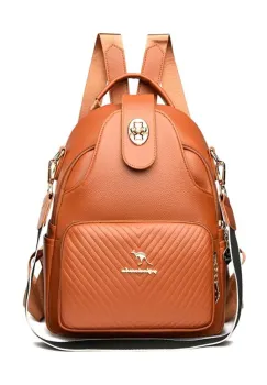 Rucsac dama, Taliah GT3600, Cognac imagine