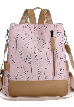 Rucsac dama, Ulyana GT2511, antifurt, Roz imagine