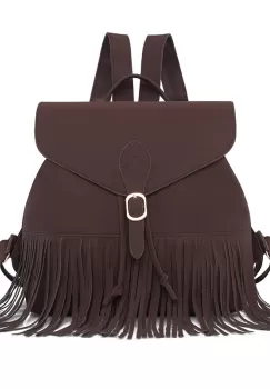 Rucsac dama, Vianca GT2517, Maro imagine