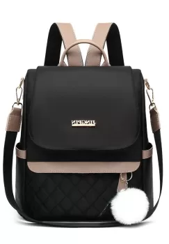 Rucsac de dama, Corisande GT2618, antifurt, Negru imagine