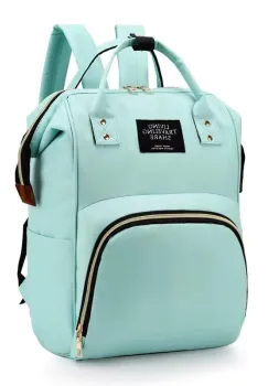 Rucsac multifunctional pentru mamici, Taisia GT3699, Verde imagine