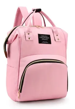 Rucsac multifunctional pentru mamici, Taisia GT3700, Roz imagine