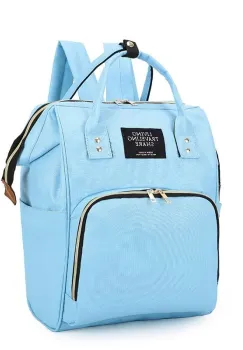 Rucsac multifunctional pentru mamici, Taisia GT3702, Albastru imagine