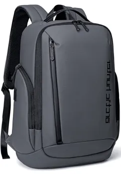 Rucsac pentru barbati, B00554, model urban, Gri imagine