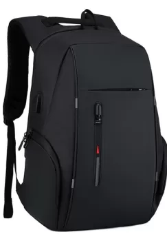 Rucsac pentru barbati Harvey GT1475, cu port USB, negru imagine