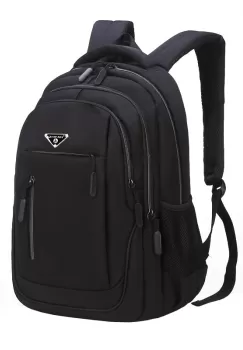 Rucsac pentru barbati Jenson GT1481, cu port USB, negru imagine