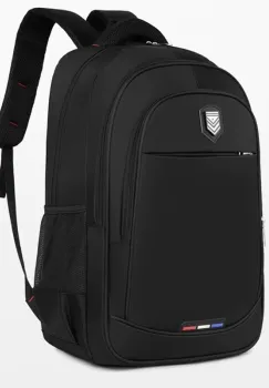 Rucsac pentru barbati, Noam GT3249, Negru/Alb imagine