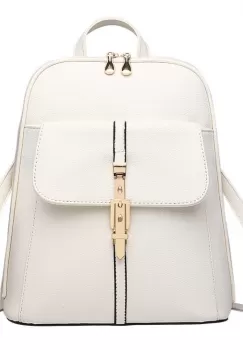 Rucsac pentru dama, Geneva GT118, model alb imagine