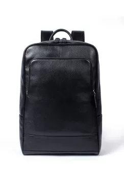 Rucsac unisex Delis, Blanchefleur GT2588, piele naturala, Negru imagine