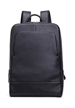 Rucsac unisex Delis, Blanchefleur GT2589, piele naturala, Negru imagine