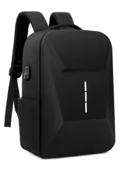 Rucsac unisex, Orien GT3755, port USB, Negru imagine