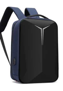 Rucsac unisex, Sylion GT3753, port USB, Albastru imagine