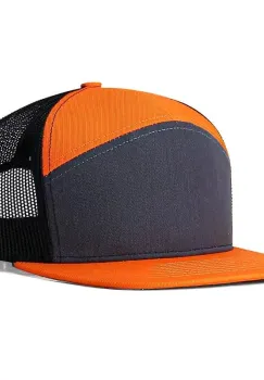 Sapca pentru barbati, SP054, Negru/orange imagine