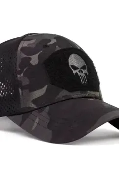 Sapca pentru barbati, SP077, Negru militar imagine