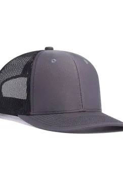 Sapca unisex, SP096, Gri inchis/negru imagine