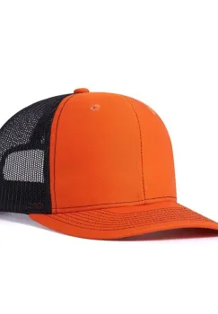 Sapca unisex, SP098, Orange/negru imagine