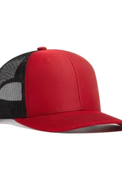 Sapca unisex, SP100, Rosu/negru imagine