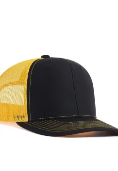 Sapca unisex, SP107, Negru/galben imagine