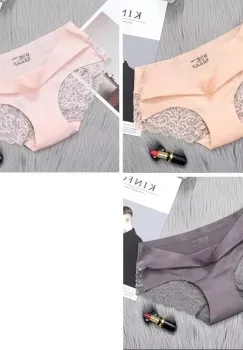 Set 3 perechi de chiloti pentru dama, CH035, Multicolor imagine