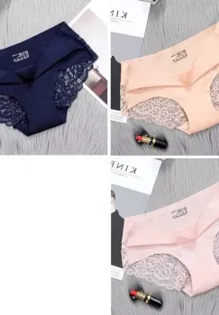 Set 3 perechi de chiloti pentru dama, CH037, Multicolor imagine