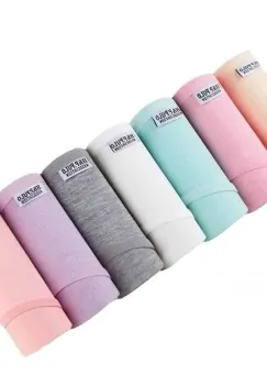 Set 7 perechi de chiloti pentru dama, CH043, Multicolor imagine