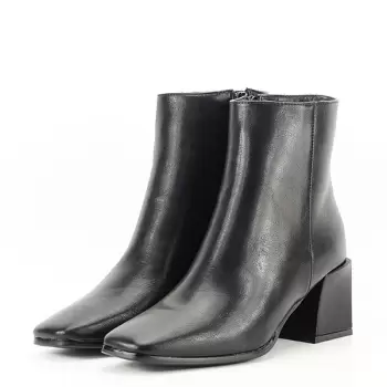 Botine negre Aura imagine