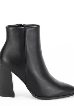 Botine negre elegante BM18 110 imagine