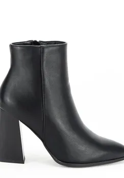 Botine negre elegante BM18 110 imagine