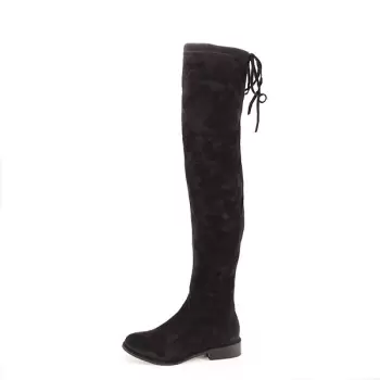 Cizme lungi negre Carmen imagine
