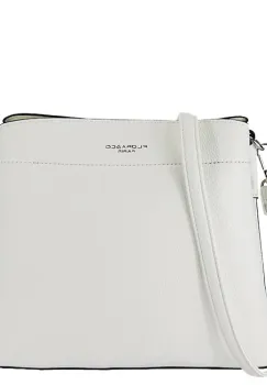 Geanta alba medie FloraCO Paris F8515 15 imagine