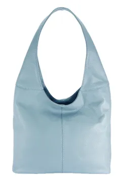 Geanta albastru deschis din piele naturala 8924 127 imagine