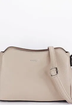 Geanta bej casual FloraCO Paris F2516 M9 imagine