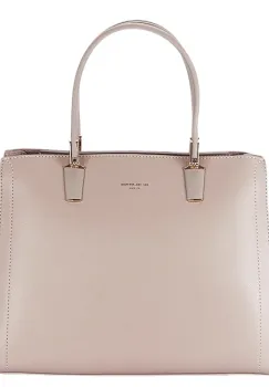 Geanta bej David Jones Paris CM6718-6 11 imagine