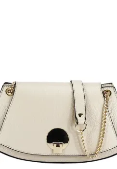 Geanta bej eleganta din piele naturala 1488 122 imagine