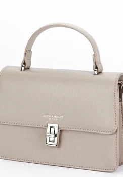 Geanta bej FloraCO F8540 14 imagine