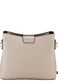 Geanta bej mica F2548 14 imagine