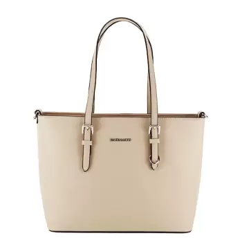 Geanta bej office casual Lucy 2 imagine