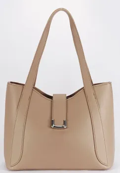 Geanta bej taupe DIANACO DHJ927-2 12 imagine
