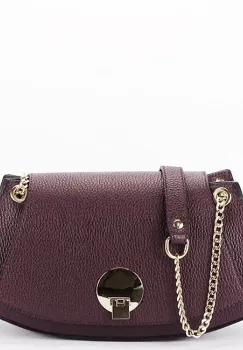 Geanta bordo inchis eleganta din piele naturala 1488 122 imagine