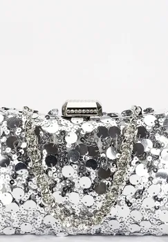 Geanta clutch arginite cu paiete BYH-896 05 imagine