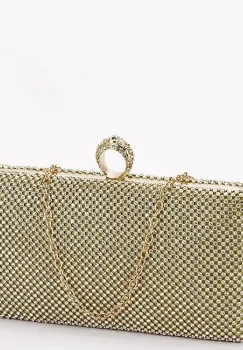 Geanta clutch aurie BFL-1063 06 imagine
