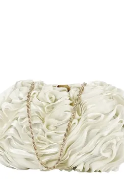 Geanta clutch ivory cu model 3D BMN-1241 06 imagine