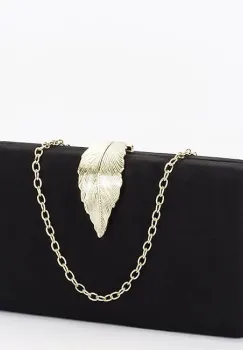 Geanta clutch neagra BJH-20273 05 imagine