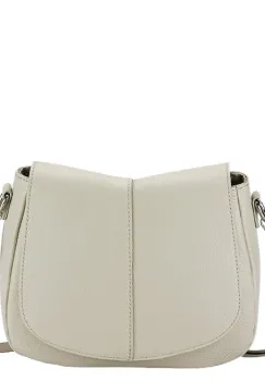 Geanta crem din piele naturala 8960 123 imagine