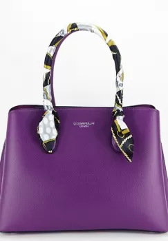 Geanta dama cu esarfa F2573 13 Violet imagine